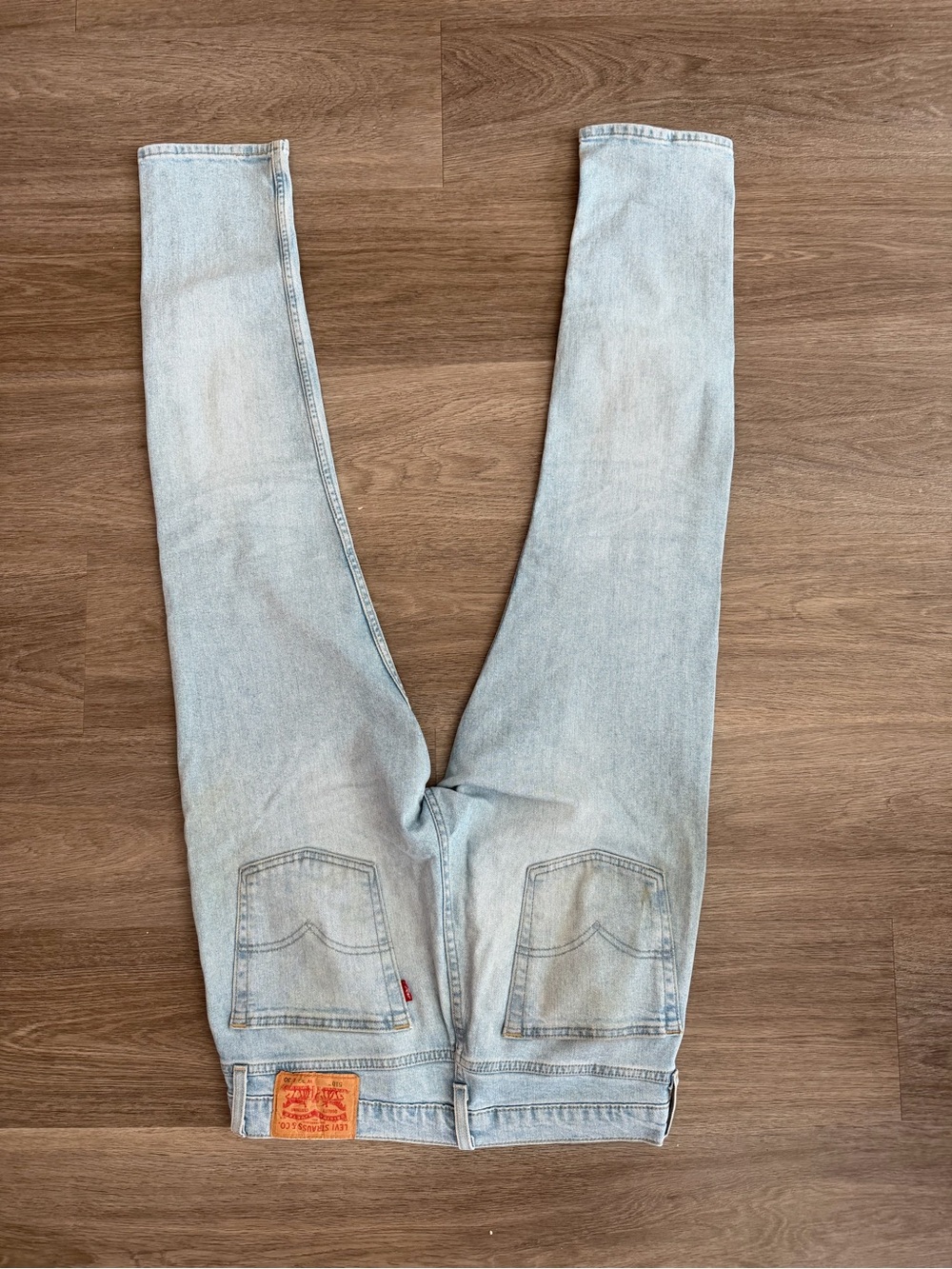 Levi's Light Blue Skinny Jeans - Picture 2 of 3